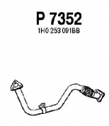 FENNO STEEL - P7352 - Трубопровод выпускной VW GOLF / VENTO 1.4 91-98